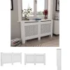 The Living Store radiatorskjuler MDF 152x19x81,5 cm hvid - Radiatorer – tilbehør Discount