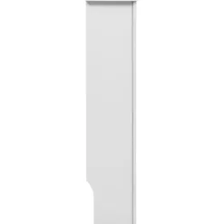 The Living Store radiatorskjuler MDF 152x19x81,5 cm hvid - Radiatorer – tilbehør Discount