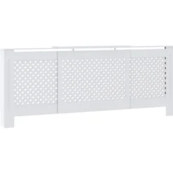 The Living Store radiatorskjuler 205 cm MDF hvid - Radiatorer – tilbehør Sale