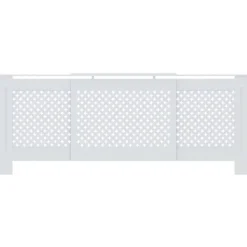 The Living Store radiatorskjuler 205 cm MDF hvid - Radiatorer – tilbehør Sale