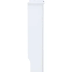 The Living Store radiatorskjuler 205 cm MDF hvid - Radiatorer – tilbehør Sale