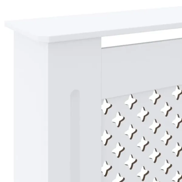 The Living Store radiatorskjuler 205 cm MDF hvid - Radiatorer – tilbehør Sale