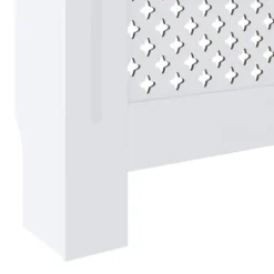 The Living Store radiatorskjuler 205 cm MDF hvid - Radiatorer – tilbehør Sale