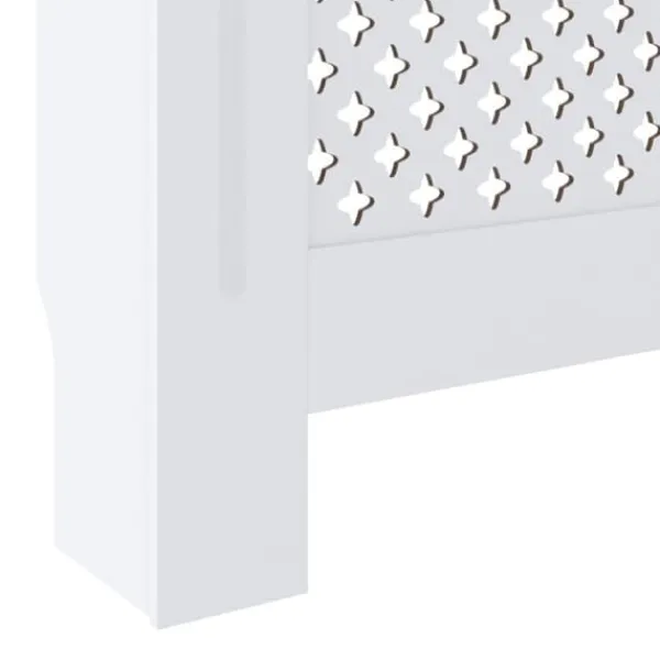 The Living Store radiatorskjuler 205 cm MDF hvid - Radiatorer – tilbehør Sale