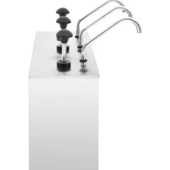 The Living Store saucedispenser 3 x 3,5 l rustfrit stål - Krydderibeholdere New