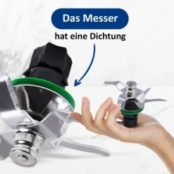 Til Thermomix TM5 TM6 Udskiftningsmixerblad Madlavningskniv Discount