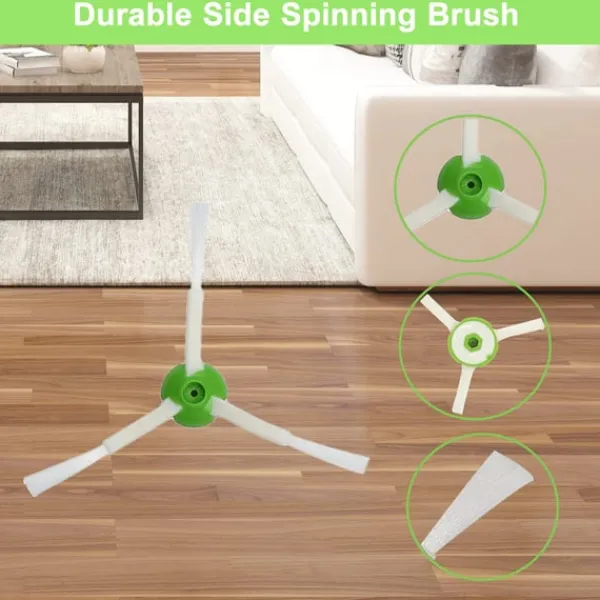 Støvsugertilbehør>Tilbehør iRobot Roomba i7/i7+/i3+/i4+/i6+/i8+/j7+ 16 dele
