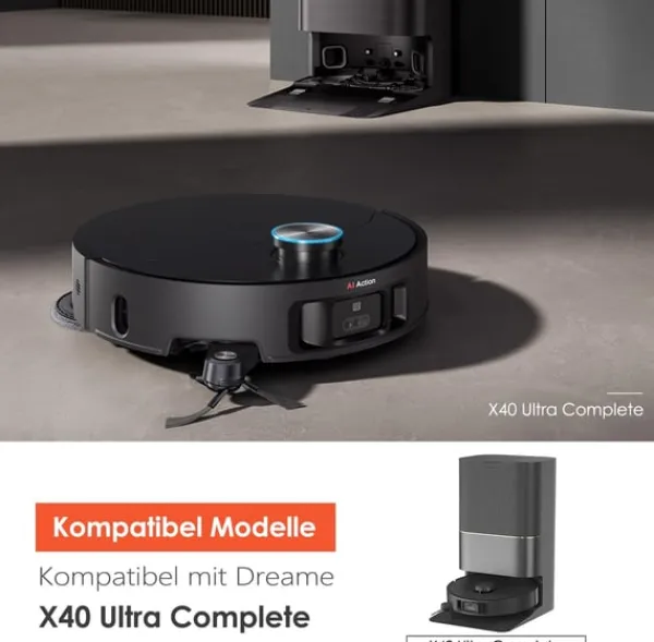 Tilbehørssæt til Dreame X40 Ultra robotstøvsuger Hot