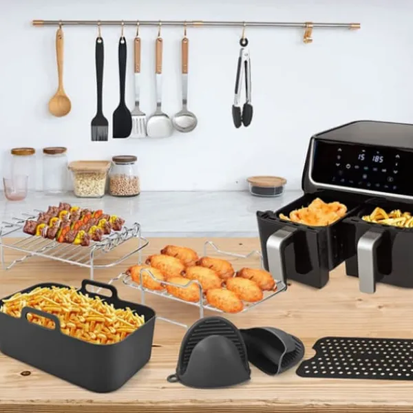 Tilbehørssæt til Ninja AirFryer DZ201 DZ401 DZ550 New