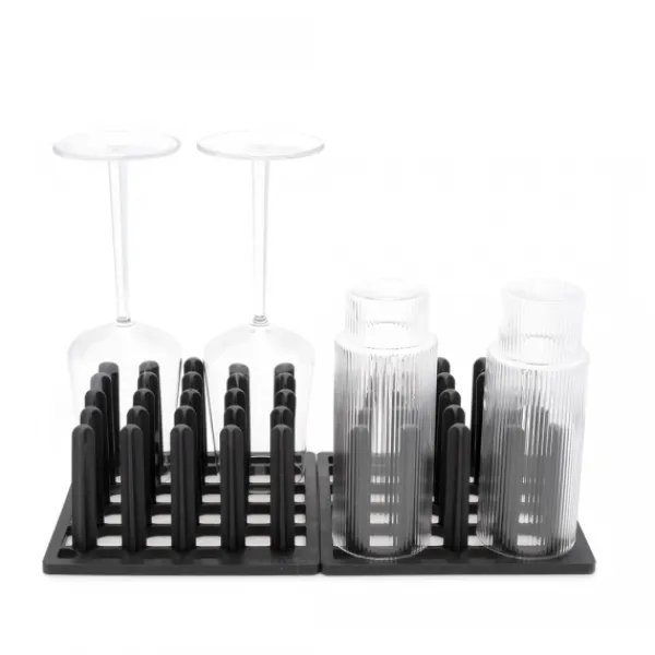 Tipple Glasstativ Sort, 2-pak - Tipple Hot