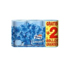 Toiletpapir>Toiletpapir Foxy Bouquet 3 lag 6 Dele