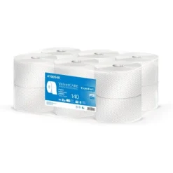 Toiletpapir>Toiletpapir Velvet Jumbo 140m x 12 ruller