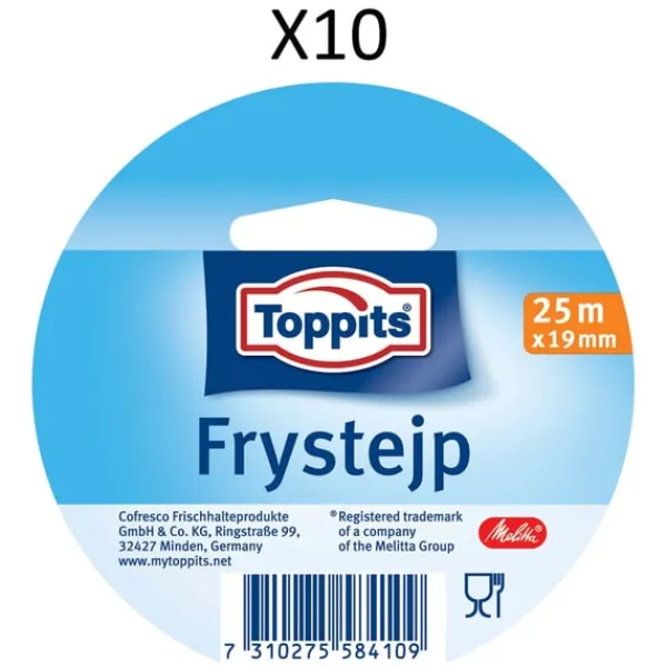 Frysere>Toppits Frystejp (Obs 10st DFP)