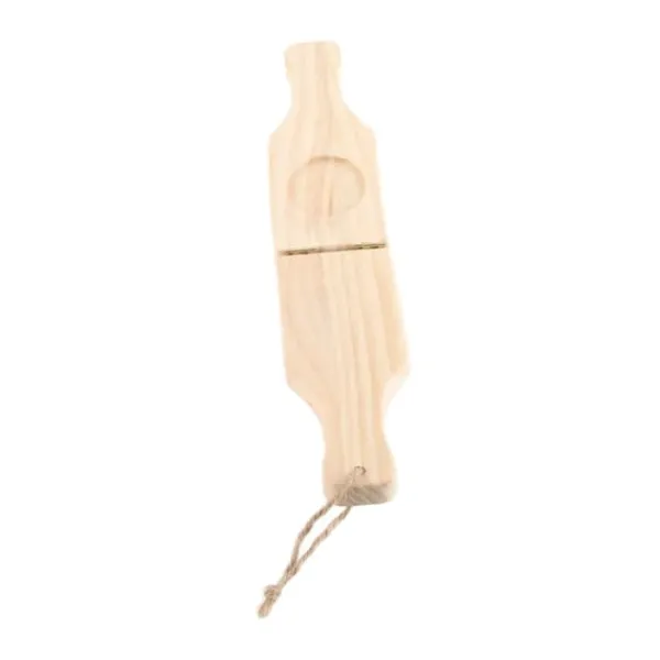 Pressere>Tostonera Plantain Masher Pine Plantain Press Smasher Genanvendelig Dyb Plantain Kurvemaskine med Hængende Snor
