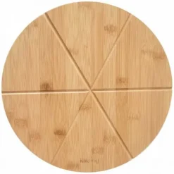 Skærebrætter>TRÆ PIZZA BOARD BAKKE 35cm KINGHOFF KH-1565