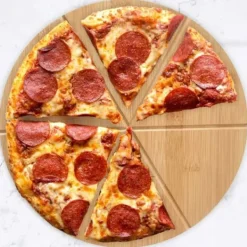 Skærebrætter>TRÆ PIZZA BOARD BAKKE 35cm KINGHOFF KH-1565
