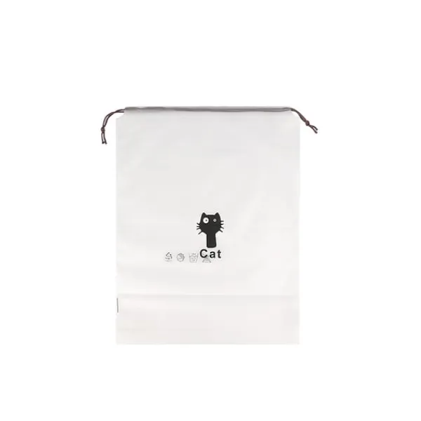Transparente Opbevaringsposer i Non-Woven (10-pak) cat pattern Online