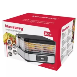 TØRRETØRRING TIL SVAMPE FRUGT URTER KLAUSBERG KB-7569 Online