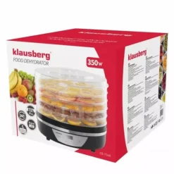 TØRRETØRRING TIL SVAMPE, FRUGT, URTER KLAUSBERG KB-7568 Hot