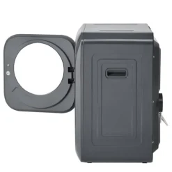 Tørretumbler 3-4 kg i rustfrit stål, 850 W med multifiltersystem, 6 programmer og overophedningsbeskyttelse (vægmontering) New