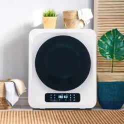 Tørretumblere>Tørretumbler, rustfrit stål, 2,5 kg (op til 4 kg), 850 W, 6 programmer, filter, overophedningsbeskyttelse, vægmonterbar