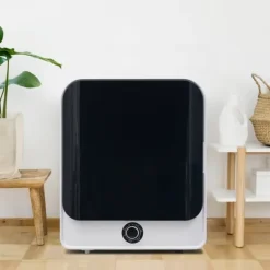 Tørretumbler rustfrit stål 3–4,5 kg, 830W, multifiltrering, 5 programmer, overophedningsbeskyttelse, vægmonterbar [Energiklasse C] Outlet