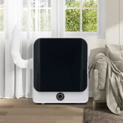 Tørretumbler rustfrit stål 3–4,5 kg, 830W, multifiltrering, 5 programmer, overophedningsbeskyttelse, vægmonterbar [Energiklasse C] Clearance