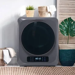 Tørretumblere>Tørretumbler, rustfrit stål, 2,5 kg (op til 4 kg), 850 W, 6 programmer, filter, overophedningsbeskyttelse, vægmonterbar