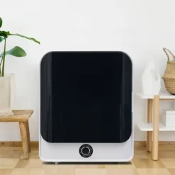 Tørretumbler rustfrit stål 3–4,5 kg, 830W, multifiltrering, 5 programmer, overophedningsbeskyttelse, vægmonterbar [Energiklasse C] Hot