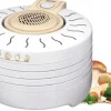 Tørretumbler til svampe, frugt, grøntsager, kød, 250W, 4 sier, 28 cm Outlet