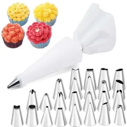 Tulle Set - 24 Sprinkles, Spiral Bag & amp; Kobling - Kageværktøj Online