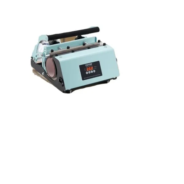 Tumbler Varmepressemaskine, Dobbelt Station, Justerbare Trykindstillinger,Grøn B 12.8lbs Discount