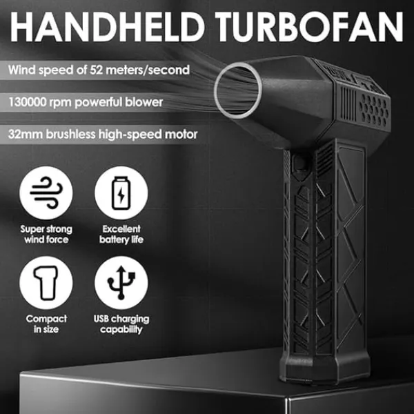 Ventilatorer>Turbo Ventilator / Mini Ventilator - Jet Blæser 130000 rpm