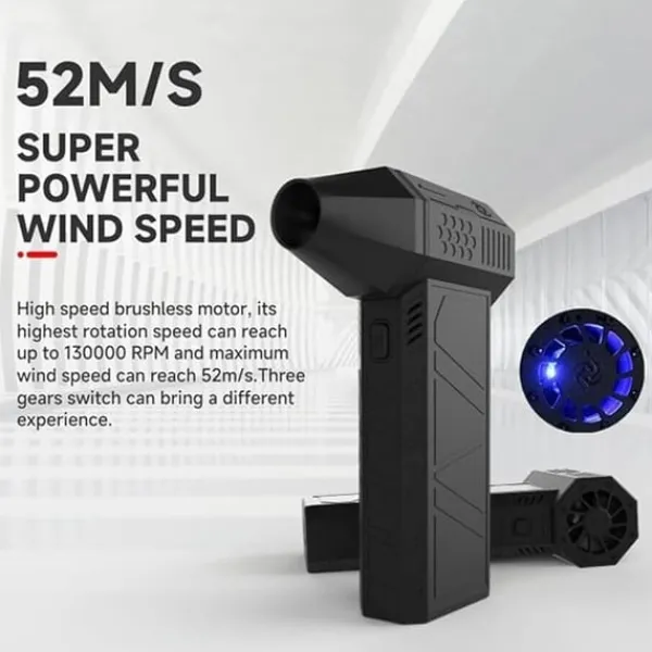 Ventilatorer>Turbo Ventilator / Mini Ventilator - Jet Blæser 130000 rpm