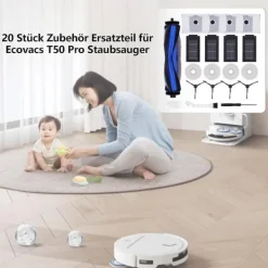 Udskiftningssæt til Ecovacs T50 Pro Omni Best