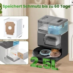 Udskiftningssæt til iRobot Roomba Plus 405/505 Combo robotstøvsuger - Højtydende reservedele Clearance