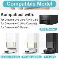 Udskiftningstilbehør til Dreame X40 Ultra Complete Clearance