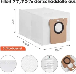 Udskiftningstilbehør til Xiaomi X20+/Dreame X40 Ultra Clearance