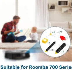 Udskiftningstilbehørssæt til iRobot Roomba 700-serien iRobot Roomba 700/760/770/772/774/775/776/780/782/785/786/790 Best