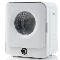 Tørretumblere>Udsugningstørrer, 3 kg kapacitet (op til 4,5 kg), rustfrit stål, 830 W, multifiltrering, 5 programmer, overophedningsbeskyttelse