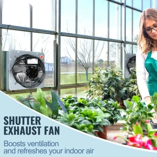 Udsugningsventilator Shop, 305 mm vægmonteret, 1084 CFM AC, kraftfuld luftcirkulation, energieffektiv design Clearance