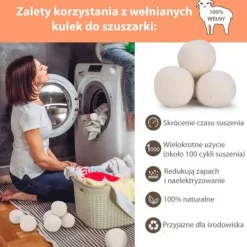 Tørretumblere>Uldtørrebolde NATURAL PRO 3 stk.