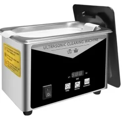 Ultralydsrenser>Ultralydsrenser, 304 rustfrit stål, 40 kHz frekvens, 0,8L kapacitet, 35W effekt, 175 x 110 x 125 mm