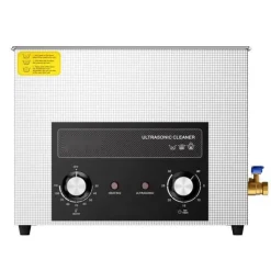 Ultralydsrenser 15L med varme, timer & kurv, digital sonic maskine til effektiv rengøring. Sale