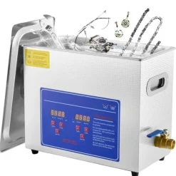 Ultralydsrensermaskine, 6L kapacitet, ultralydseffekt 180W, varmeeffekt 300W, 40kHz frekvens, spænding 220V Outlet