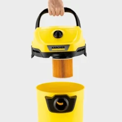Kärcher Universalstøvsuger KARCHER WD 3 V-17/4/35 + dyser 17 l 1000 W (1.628-124.0) Sort, Gul Best