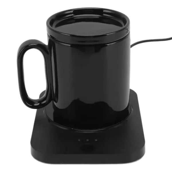 Kopvarmer>USB Smart krusvarmer med 3 varmeindstillinger - sort