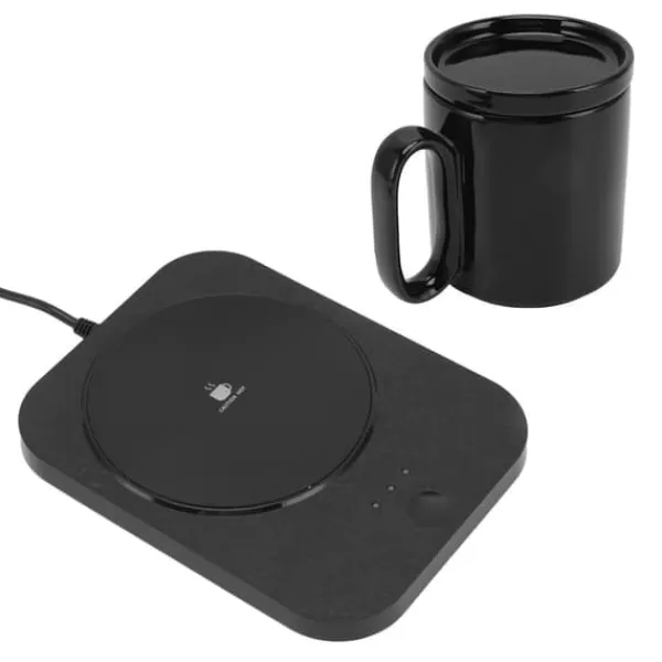 Kopvarmer>USB Smart krusvarmer med 3 varmeindstillinger - sort