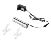 Vandfiltre>UV-vandrenser - UV-vandfilter til hele huset - 8 W - 220 V - Rustfrit stålhus - Kvartshylster - Kapacitet 1 GPM (3,8 l/min)