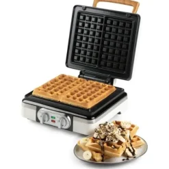 Vaffeljern - DOMO - DO9280W - 1520 W - 2 XL vafler - Hvid New